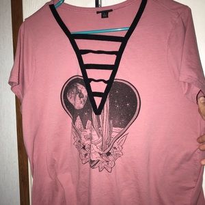 Desert Sky Lattice V-Neck